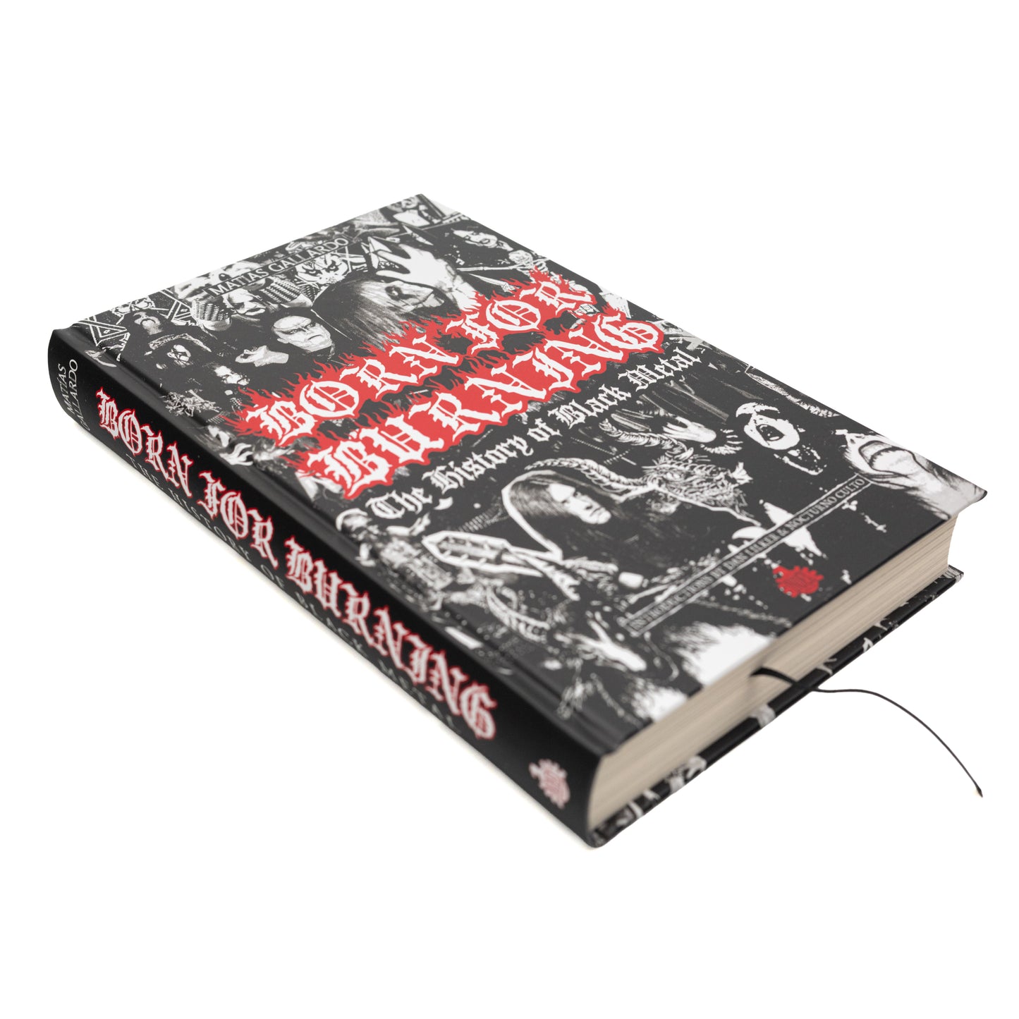 Matias Gallardo - Born For Burning - The History Of Black Metal (Book English)
