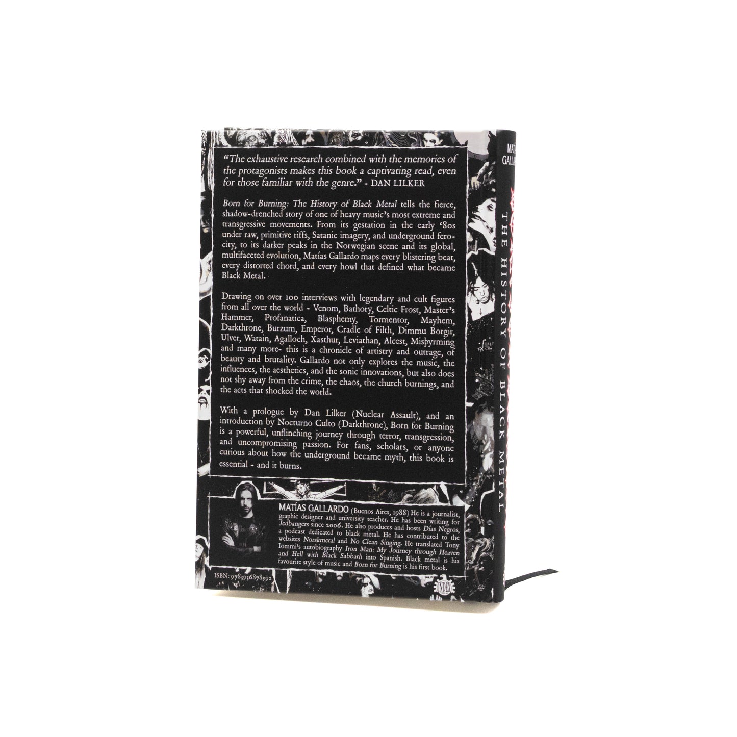 Matias Gallardo - Born For Burning - The History Of Black Metal (Book English)