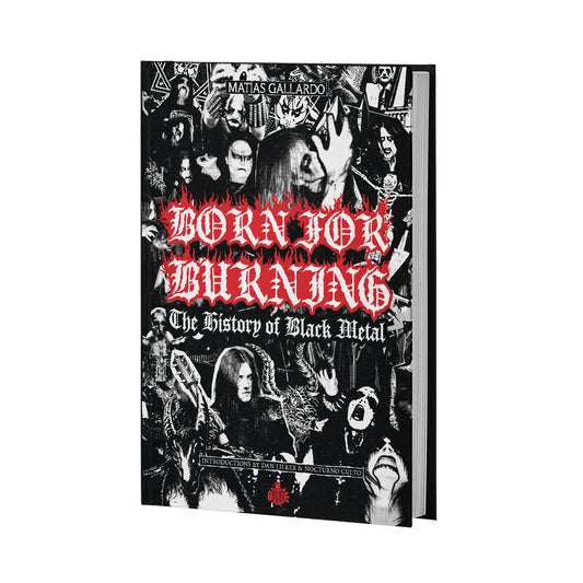 Matias Gallardo - Born For Burning - The History Of Black Metal (Book English)