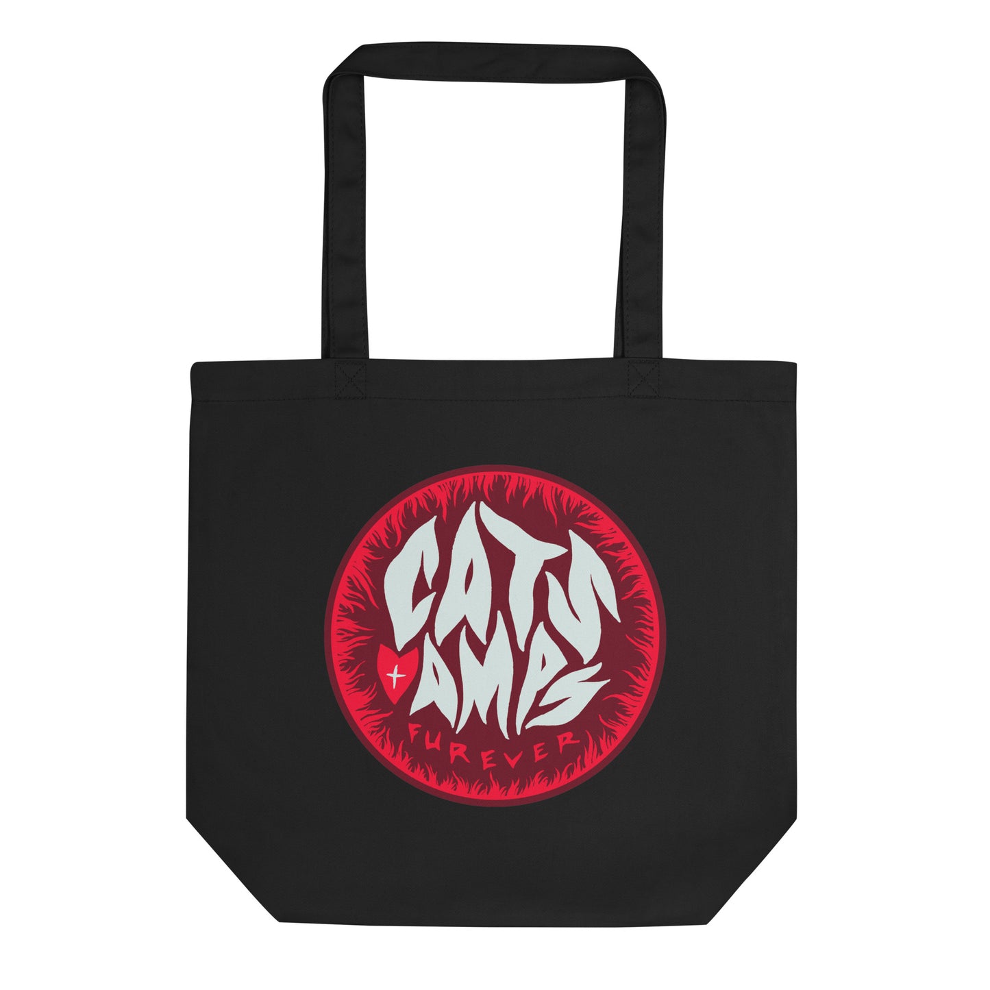 CATS ON AMPS - Valentine Furever -  Eco Tote Bag