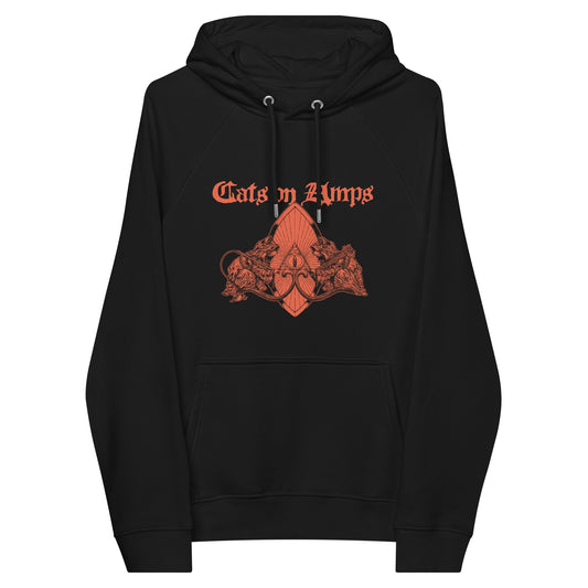 CATS ON AMPS - Cat Doctrine - Unisex Essential Eco Hoodie