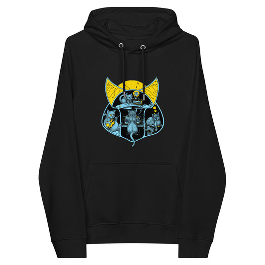 CATS ON AMPS - Cat Amp Fever - Unisex Essential Eco Hoodie