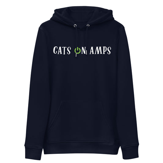 CATS ON AMPS - Cat Tarot - Unisex Essential Eco Hoodie