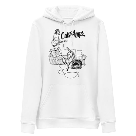 CATS ON AMPS - Chick on Amps - Unisex Essential Eco Hoodie