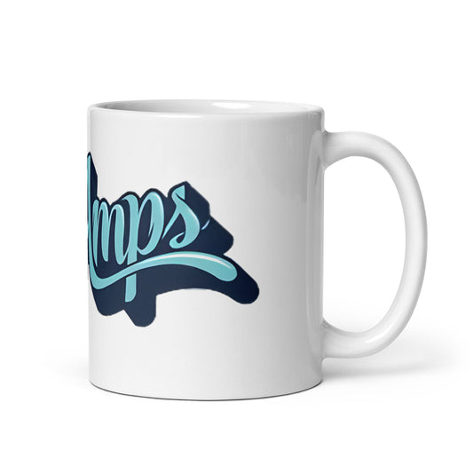 CATS ON AMPS - Logo - White glossy mug