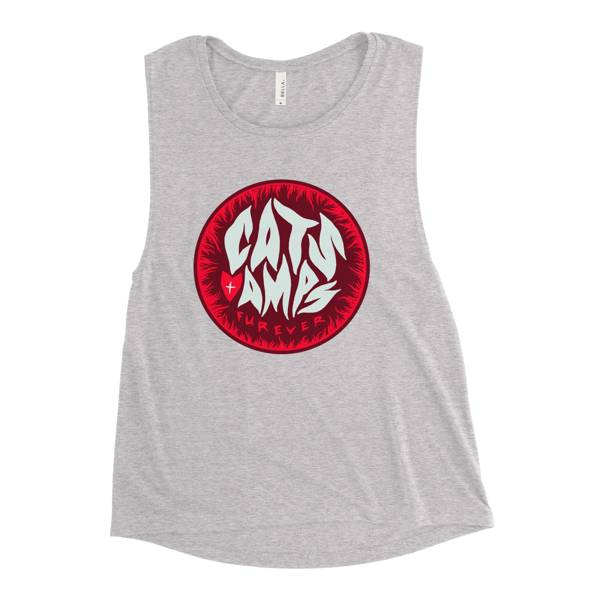CATS ON AMPS - Valentine Furever - Ladies’ Muscle Tank
