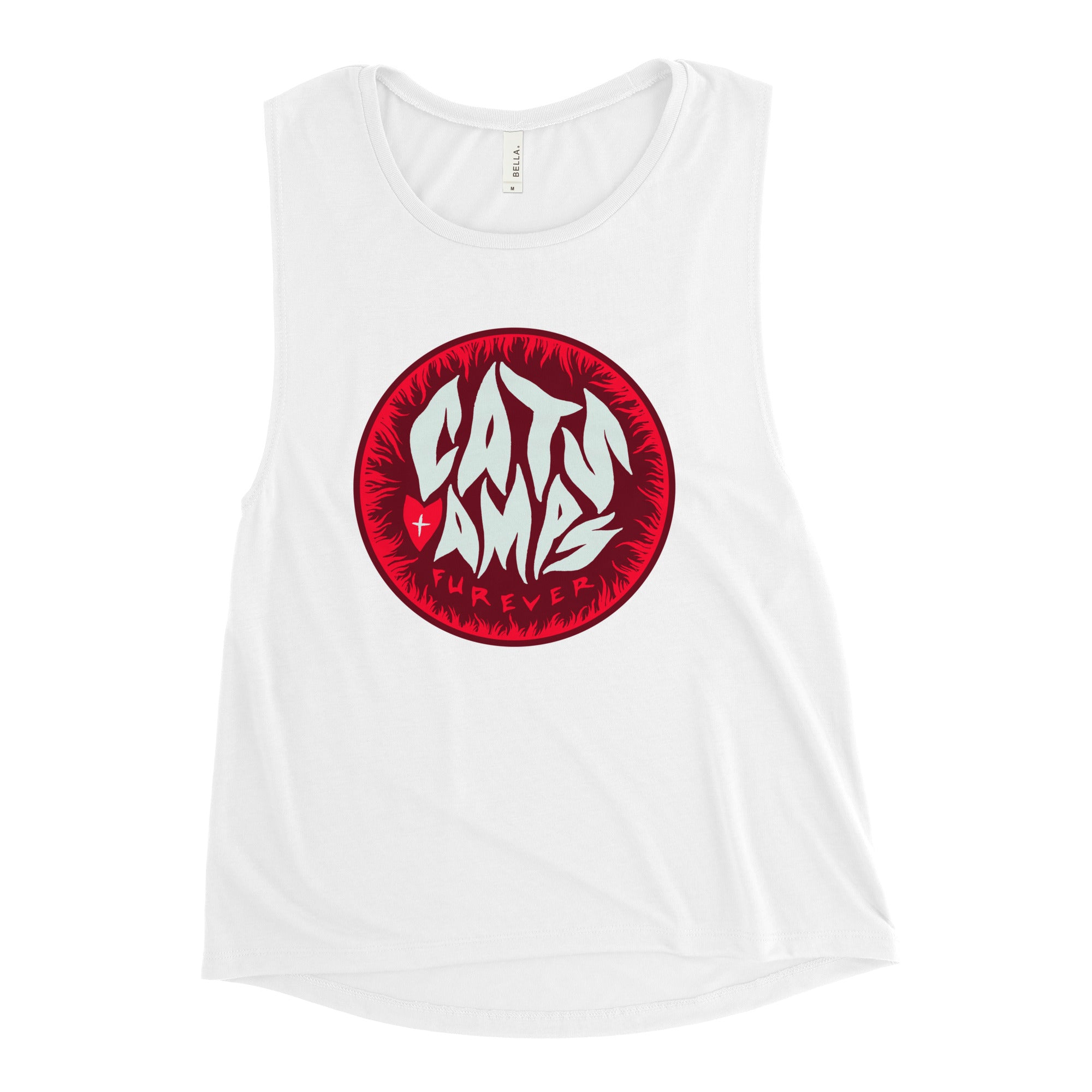 CATS ON AMPS - Valentine Furever - Ladies’ Muscle Tank