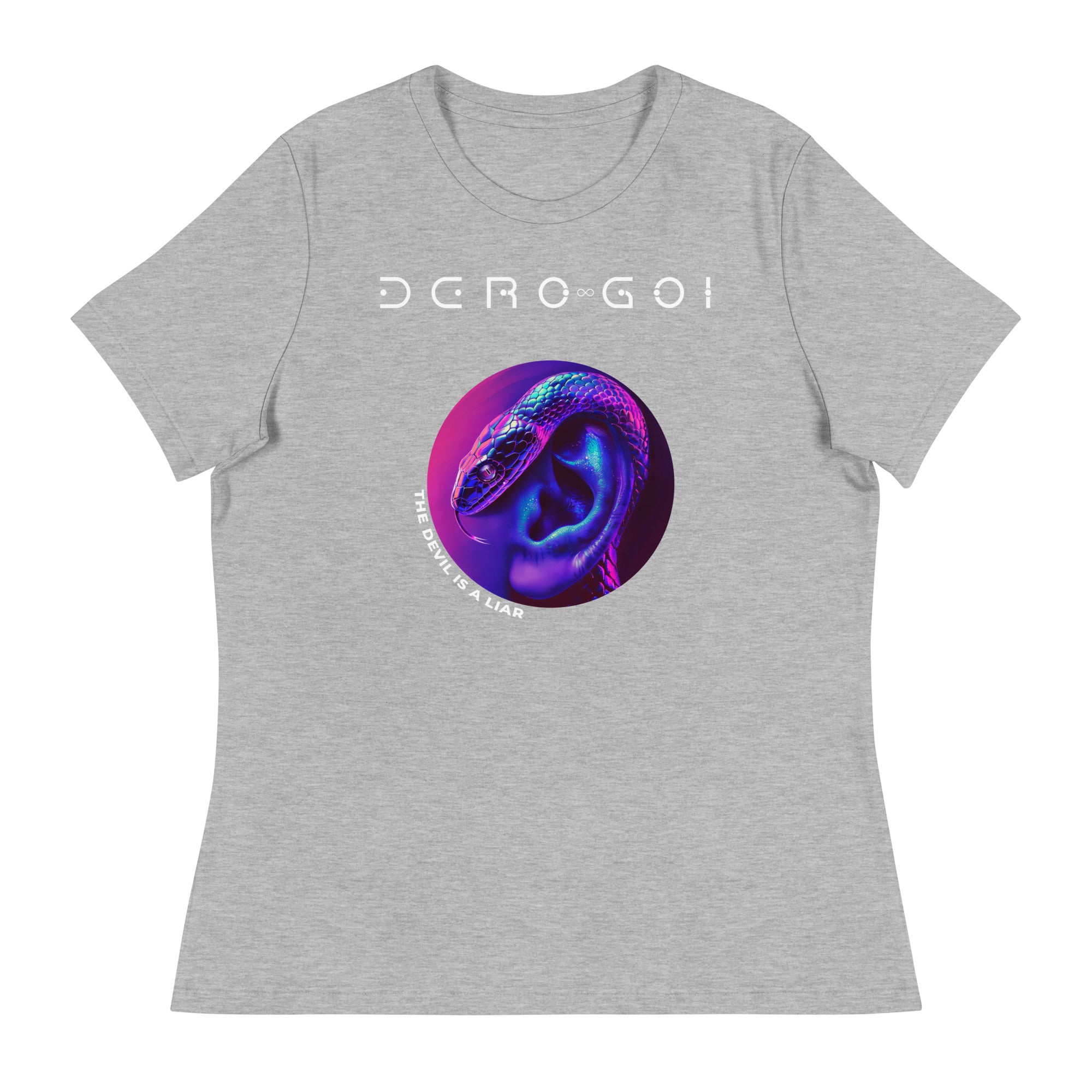 DERO GOI - The Devil is a Liar - Women's Relaxed T-Shirt